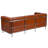 Igballe Contemporary LeatherSoft Sofa with Double Bar Encasing Frame-899104603