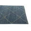 Tapis carré bleu marine Judy