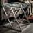 Lorden Glass Top End Table