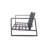 Double Sofa + Rectangular Coffee Table, Cushions-601237374-601237372