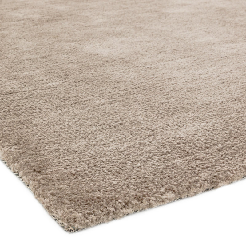 Aikin Solid Colour Shag Area Rug, Rectangle 120 x 170cm