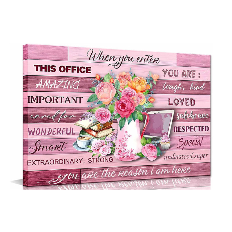 1 Piece Wrapped Canvas Wall Art