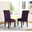 6 tables à manger: table en épingle à cheveux, 4 chaises, banc, salle à manger élégante et rustique et glamour: tons foncés