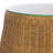 Cledus Round Rattan Accent Table