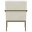 Fauteuil d'appoint rembourré en métal Kirra-1654302492