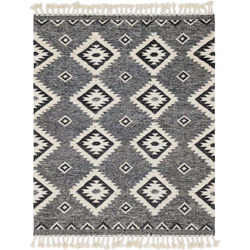 Alenah Wool Southwestern Indoor Rug, Rectangle 8' x 10'