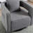 Davidanthony Upholstered Swivel Barrel Chair-887353983