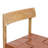 Zadar Teak & Leather Dining Chair-136124958