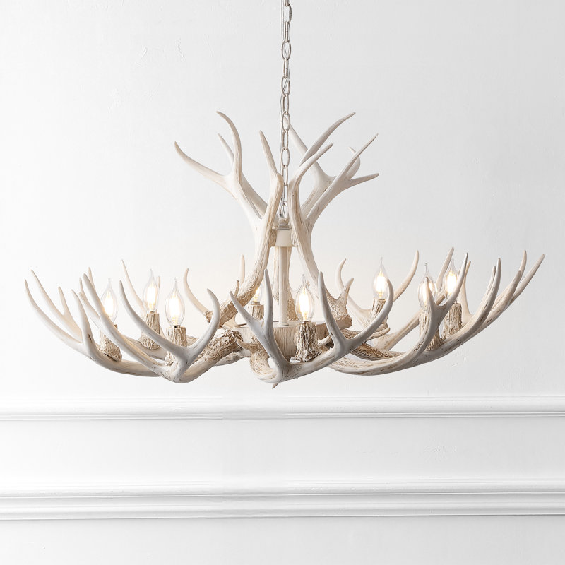 Lustre Rohrbach, Beige, 19" H x 36" W x 36" D
