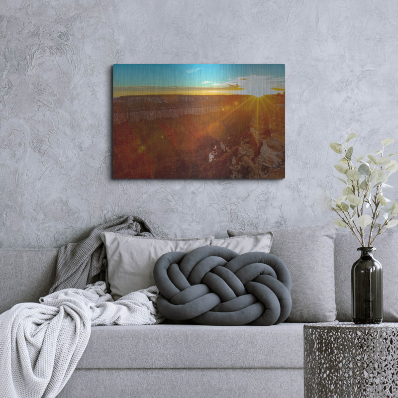 Lark Manor ™ «Utah Colors» par Epic Portfolio, art mural en métal, H 24 po x l 36 po