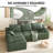 Boneless 104" 2-Piece Compression Boneless Corduroy L-Shaped Modular Sectional Sofa, No Assembly Required-243905353