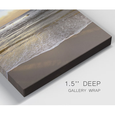 «Evening Waves» par Nan - reproduction de photo sur toile tendue