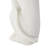 Jasonanthony Polystone Sitting Dog Decorative Cream Sculpture with Gold Collar