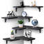 Ensemble de 4 tablettes murales en bois-1560750977