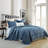 Marcielo Oversized Embroidered Velvet Quilt Set With 2 Pillow Shams-103554287-103554293