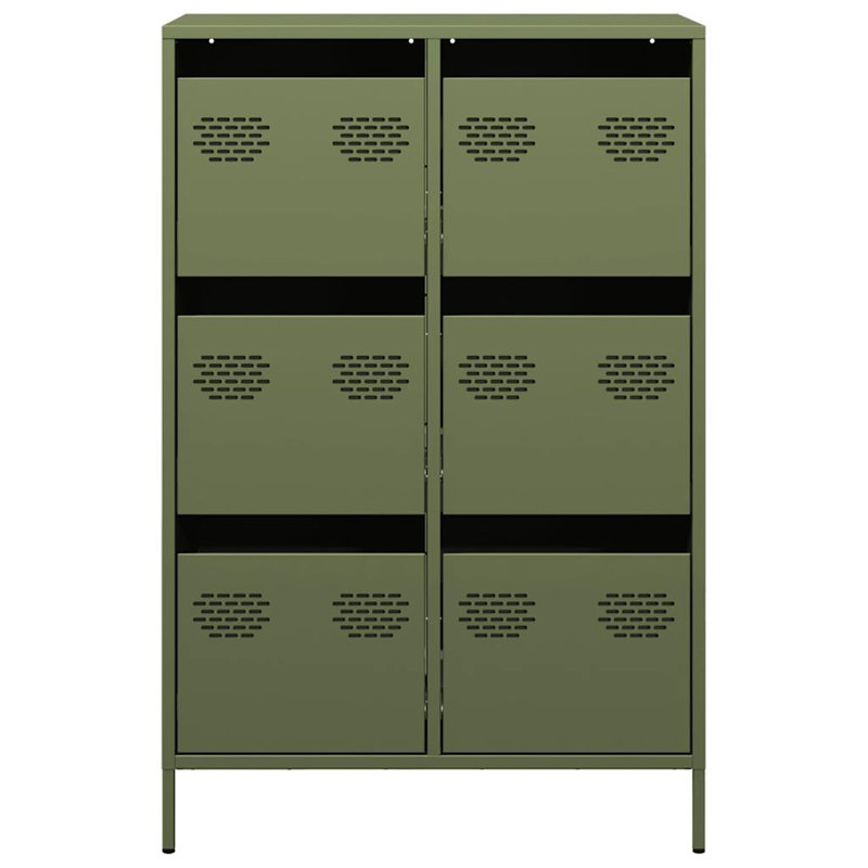 Ashanta 68cm Sideboard, Olive Green