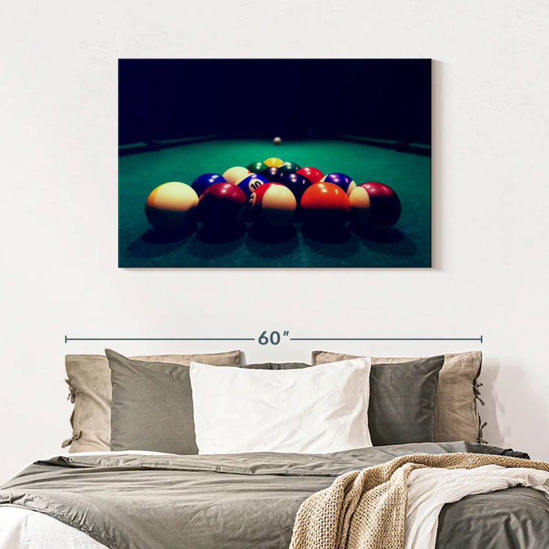 Senne Billiard Balls, 30" H x 45" W