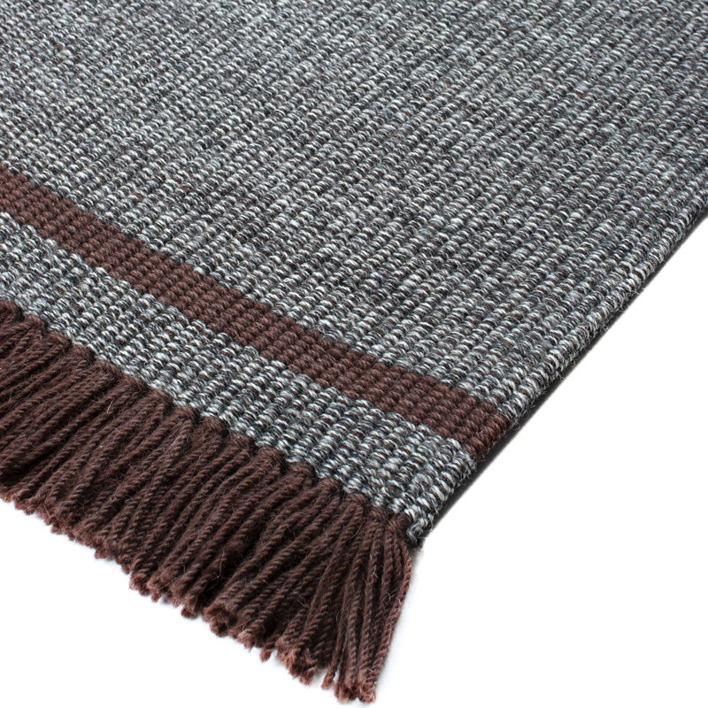 Marunouchi Striped Hand Woven Area Rug, Rectangle 200 x 290cm