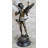 Signed Moreau Large Angel Cupid Love Bronze Sculpture Romance Sculpture Figure