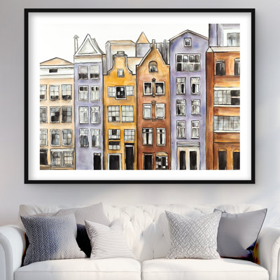 Amsterdam House Hotel, reproduction encadrée