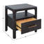 Table de chevet avec rangement Sigmund