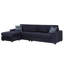 Canapé modulaire en L Birkley, bleu (LHF)-2074573229-2074573228