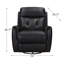 Fauteuil inclinable et oscillant pivotant en cuir Avanna-1894858407