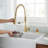 Parma Pull Down Single Handle Kitchen Faucet-53545432