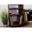 Pine Solid Wood and Steel Media Shelves