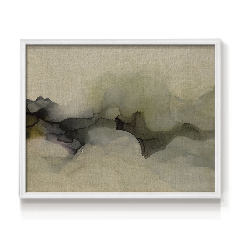 «When It Rains It Pours», impression encadrée, H 22 po x l 28 po, Blanc