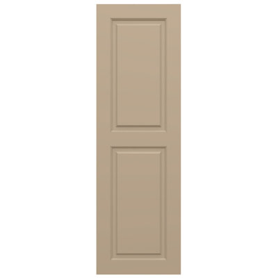 EnduraCore Composite Two Equal Raised Panel Shutters