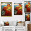 Décoration murale orange «Orange House On The Shore By The Ocean»-25574275-25574286