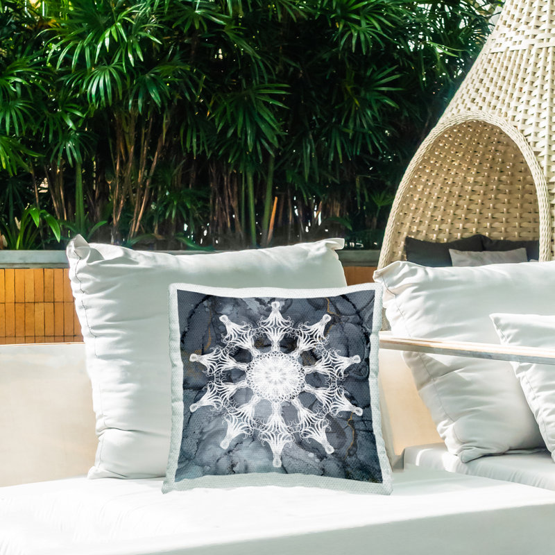 Geometric Outdoor Throw Pillow