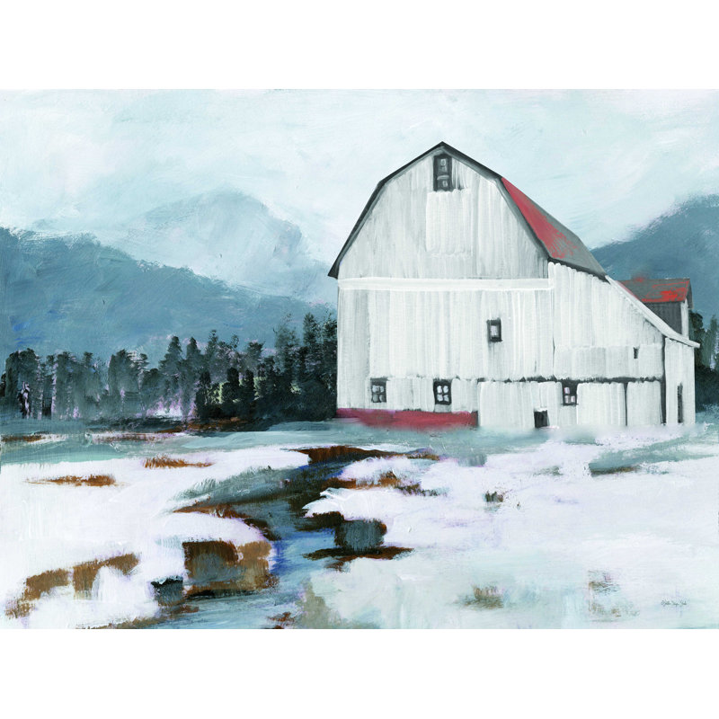 " The Old Barn ", 36" H x 48" W  