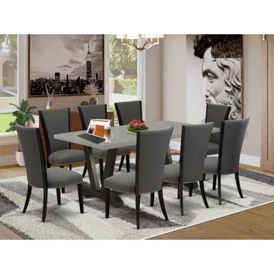 Acacia Solid Wood Dining Set