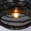 Luminaire suspendu en rotin 1 lumière-1995449413
