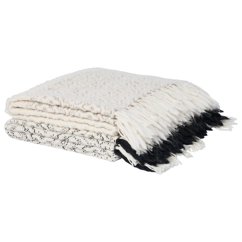Overshot Throw, White