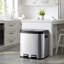 Stainless Steel 20-30 Litre Step-On Tresh Can-111097438-111097441