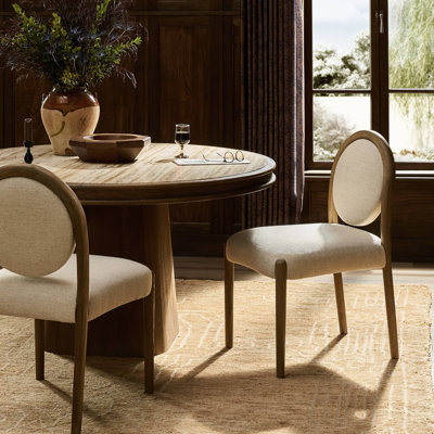 Chaise de salle à manger Prentiss - Crème Thames