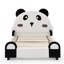 Lit en velours magique avec pare-chocs Prynn Panda