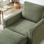 Chaise longue classique en velours côtelé avec, réglable pour le salon - canapé, odeur - tissu d'air frais-529816689