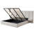 Upholstered Lift Storage Bed Frame with Hotel-Style Headboard, Queen Size & King Size Bed Frame, Sprung  Slats, Velvet Headboard and Drawers, Gas Lift Hydraulic Support, No Box Spring Needed-1646615926-1646615930