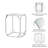 Huguley Glass Top Nesting Tables-1628265969