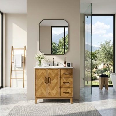 Ensemble de meuble-lavabo simple 36 po Clara Brown