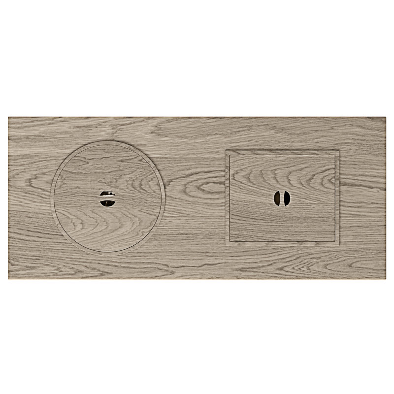 Table basse 3-en-1 avec seau à glace et foyer, Beige
