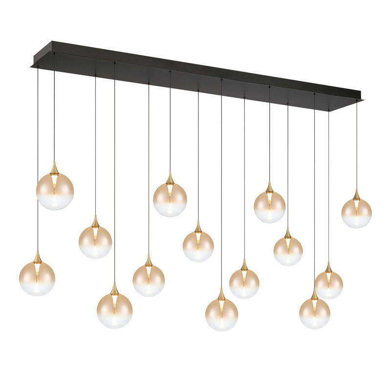 Lustre 14 "72" Iissa, Or ambre