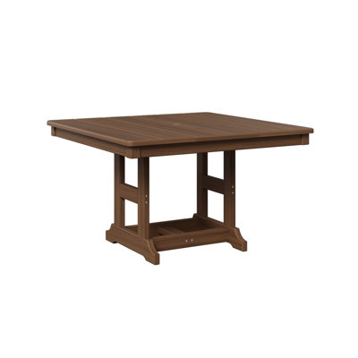 Table carrée berlinoise en acajou naturel antique pour enfants 33 po Berlin