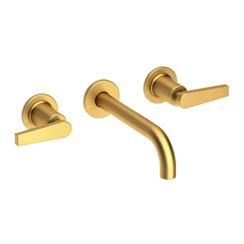 Dorrance Wall Mount Bathroom Faucet, Satin Bronze