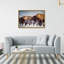 Buffalo Herd In A Snow Landscape Print-69850883-69850886