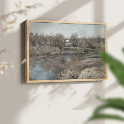 Paysages rétro-CDLVII - reproduction encadrée
